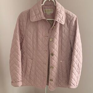 Michael Kors Pink Quilted Jacket